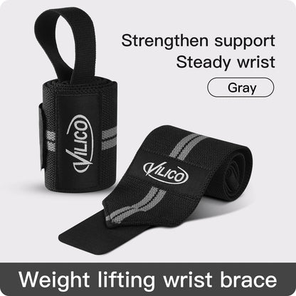 Wristband Wrist Support Brace Straps Wrist Gym Wraps Bandage Fitness Gym Training Strength Weight Lifting Protective Equipment